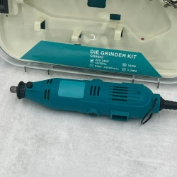 Гравер электрический с насадками и гибким валом в кейсе Mkt сетевой/граверная машинка с набором насадок Mkt