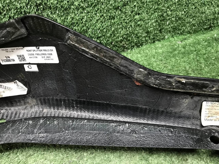 Накладка переднего бампера BMW M5 F90 (2020-н.в.)