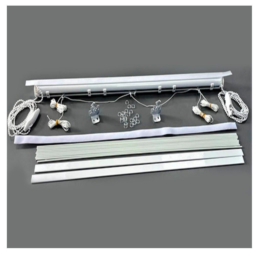 Римская штора День-Ночь из тканей Aisa Lux blackout-31 + TD 1009-01