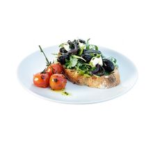 Набор из 4-х фарфоровых обеденных тарелок Dine P079-24-997, 24 см, белый