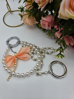 Обвес на сумку на двух карабинах, подвеска, авторская ручная работа "Стрекоза"