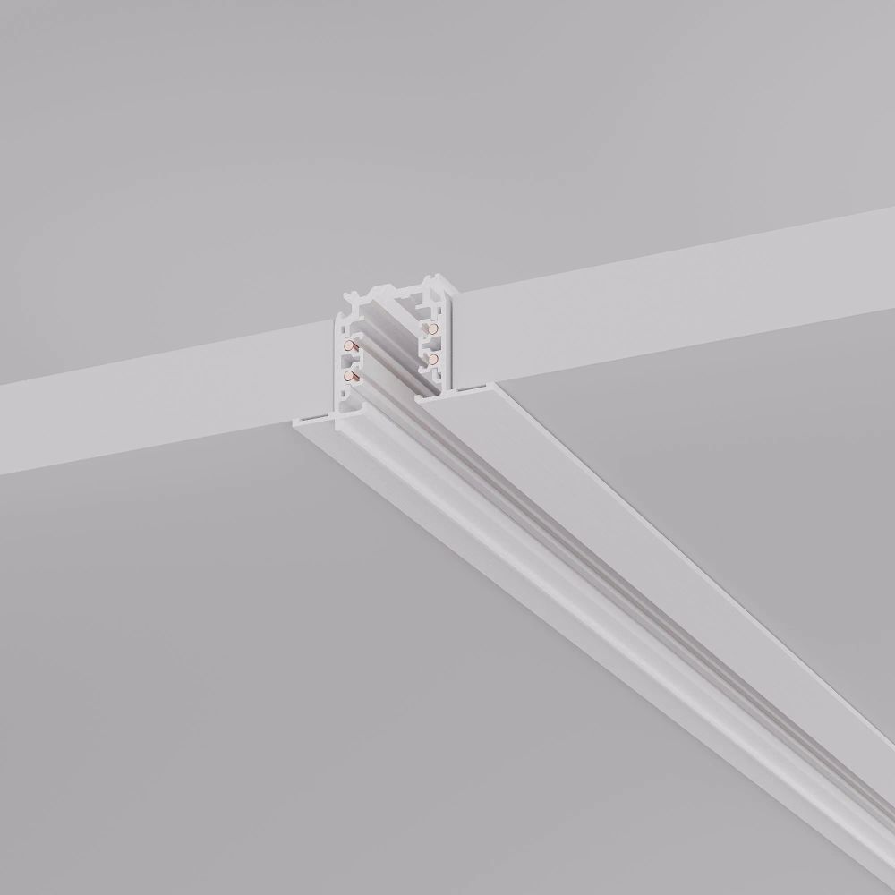 Трек встраиваемый LGD-4TR-TRACK-F-4000-WH-M (D) (Arlight, IP20 Металл, 3 года) 055356