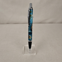Ручка шариковая "Парусник" с ручной росписью Палех