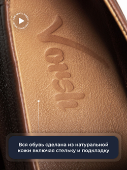 Мужские классические кожаные туфли Vorsh, итальянский мыс V5732кор