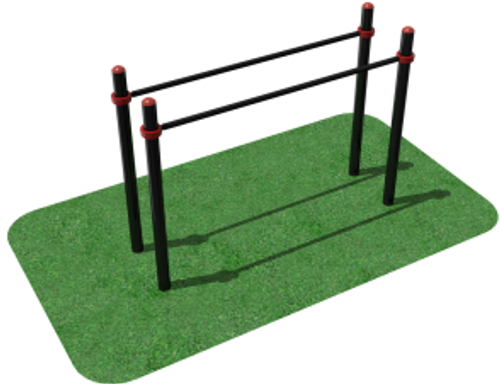 БРУСЬЯ ПАРАЛЛЕЛЬНЫЕ 2100X600X1500ММ