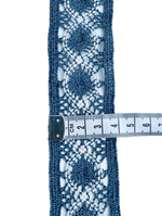 Кружево хлопковое в джинсовом стиле ш-5 см. Испания