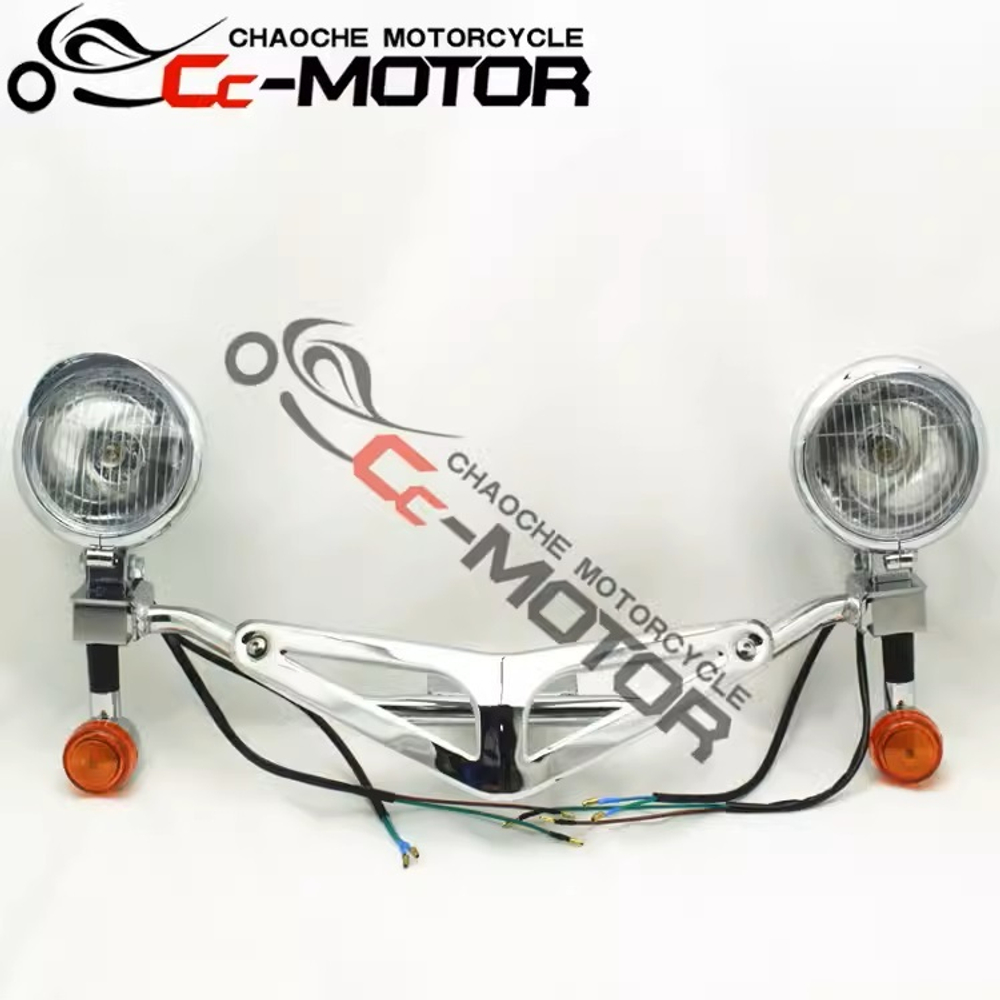 люстра на чоппер/круизер хром CC-Motor
