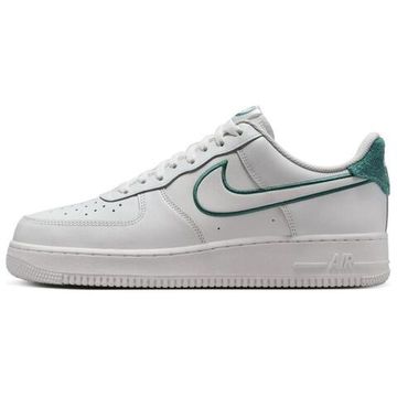 Кроссовки Nike Air FORCE 1 для скейтборда Низки Бело-зеленые Мужские