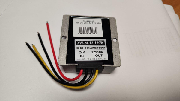 Конвертер ET DC-DC 24V-12V 10A