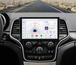 Магнитола для Jeep Grand Cherokee WK2 2013-2021 (взамен 8.4" экрана) - FarCar BX10-360-9564F3 монитор 10.36" 2K QLED на Android 13, 6Гб+128Гб, CarPlay, 4G SIM-слот, 4 камеры в комплекте