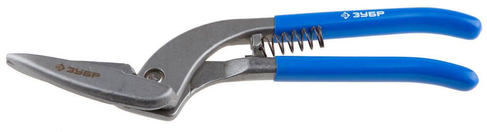 Цельнокованые ножницы по металлу ЗУБР 300 мм, длинный прямой рез