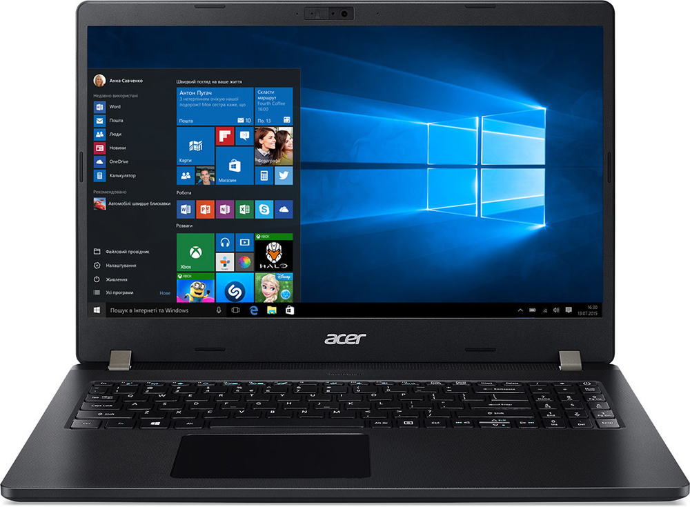 Ноутбук Acer TravelMate P2 P215-52 i5-10210U 8Gb SSD 256Gb Intel UHD Graphics 15,6 FHD IPS Cam 4319мАч No OS Черный P215-52-529S NX.VLLER.00G