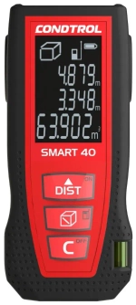 Лазерный дальномер Condtrol Smart 40 (1-4-097) / красный / прочный