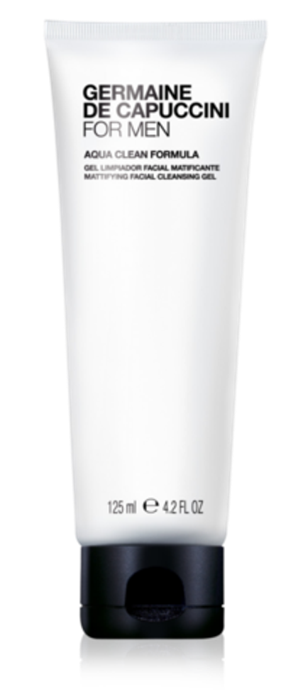GERMAINE DE CAPUCCINI For Men Aqua Clean Formula Gel Аква-гель для очищения кожи для мужчин 125 мл