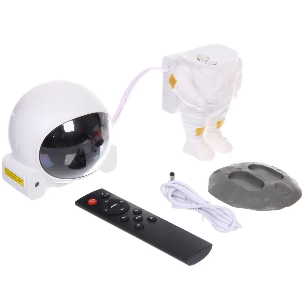 Световой прибор Лазер «В космос» 20*11,5*10 см, пульт д/у, питание от USB (DC)