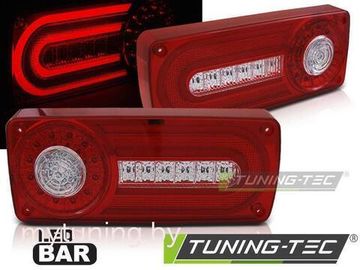 Задние фонари RED WHITE LED BAR для Mercedes G W463