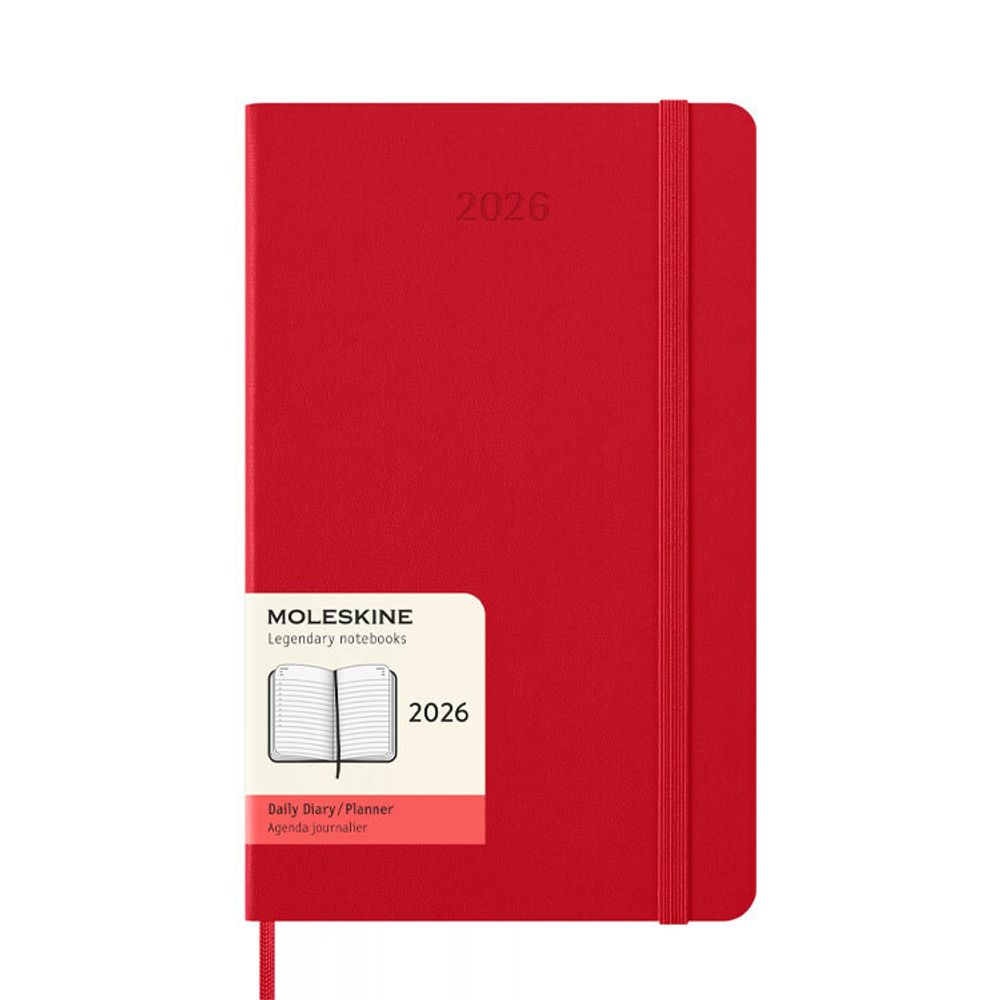 Ежедневник Moleskine красный (DHF212DC3)