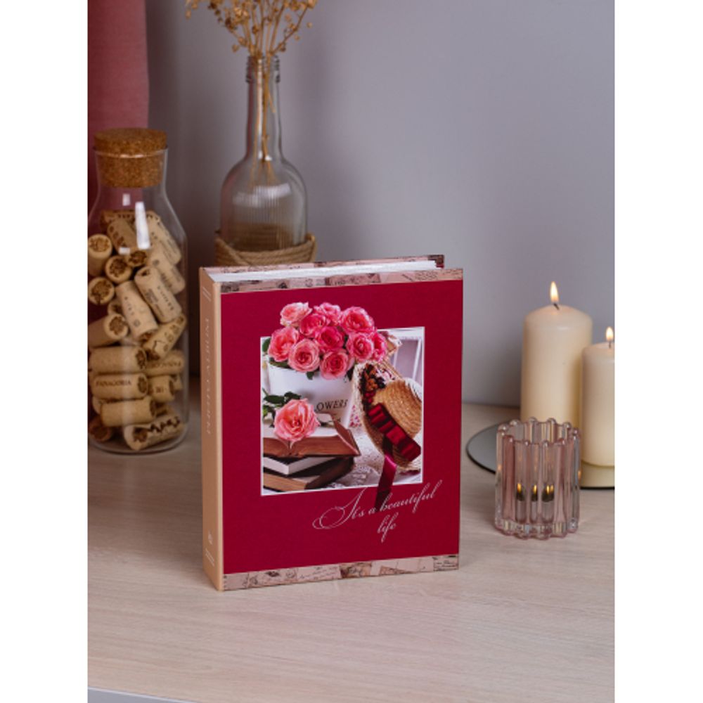 Фотоальбом Image Art IA-200PP серия 402 Цветы термосварка 50 листов 200 фотографий размер 10х15