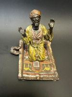 Бронзовая скульптура в стиле Венской бронзы «Вечерняя молитва»