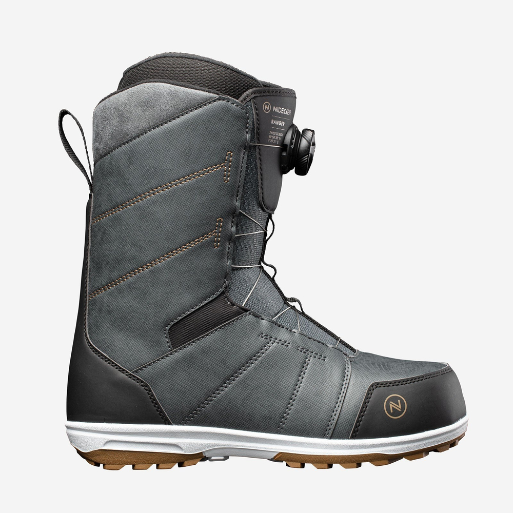Ботинки для сноуборда NIDECKER Ranger Grey (US:10,5)