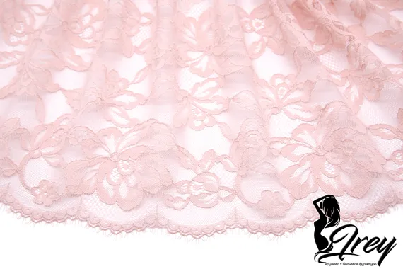 03-203 Кружево эластичные реснички 22 см, лотос