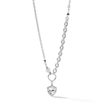 Колье Coeur de Lion Magic Crystal 5054/10-1800 цвет серебряный