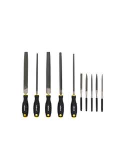 Набор напильников и надфилей 200мм Inforce 10 шт 06-09-92