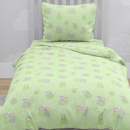 Комплект постельного белья "П37. БАЮ-БАЙ", бязь, 100% хлопок.