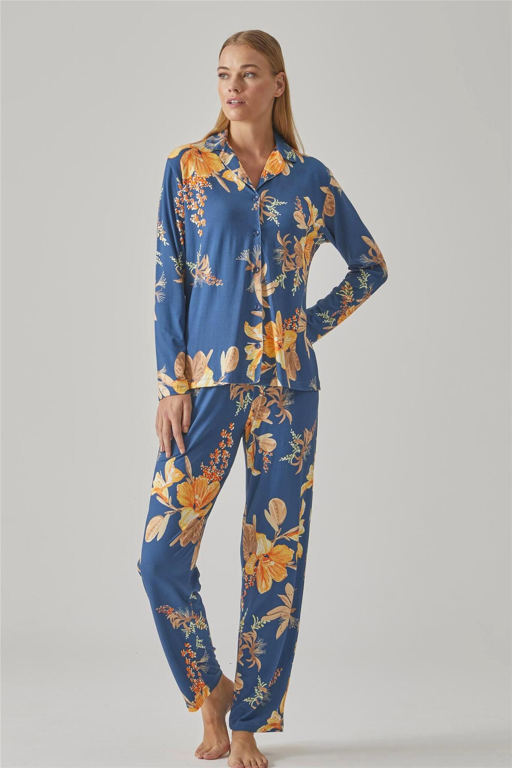 RELAX MODE - Женская пижама с брюками - 10772