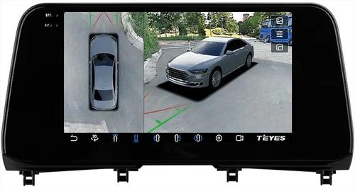 Магнитола для Lexus RX200t, RX300, RX350, RX450h AL20 2015-2019 (ШГУ 8" с шайбой) - Teyes CC3-2K-360 монитор 10.36" 2K QLED на Android 10, Быстрая, CarPlay, 4G SIM-слот, 4 камеры в комплекте