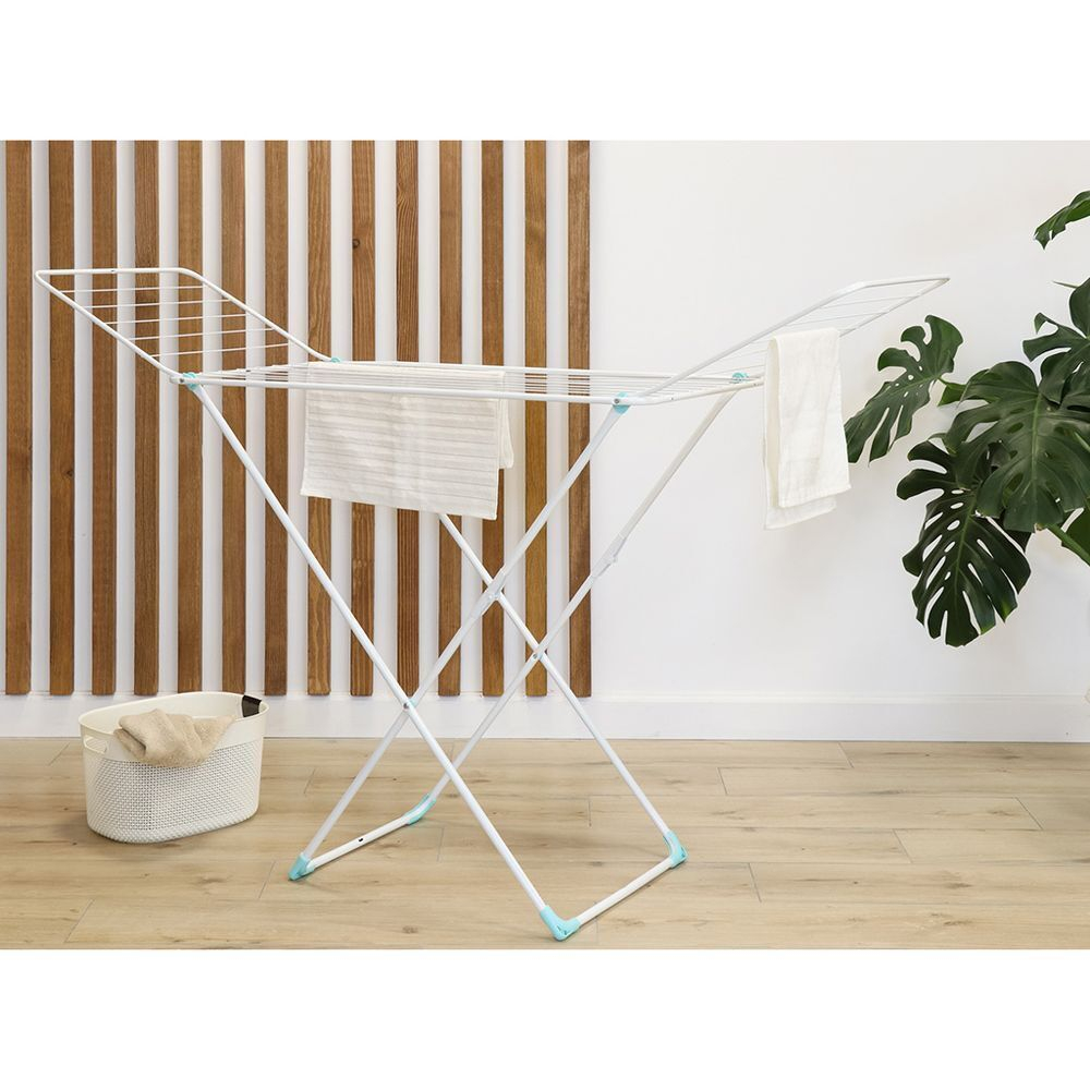 Сушилка для белья напол, 18 м, 177х53.5х109 см, склад, 18 пр, 15 кг, бел, Nika, СБ1/Б