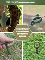 Пластик Eryone Carbon Fiber ASA CF 1.75mm 1kg Olive Green (ASA армированный углеродом)