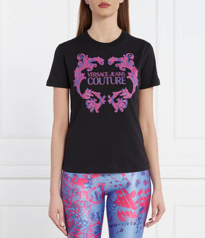 Футболка Versace Jeans Couture - черный(76HAHG02CJ00G)