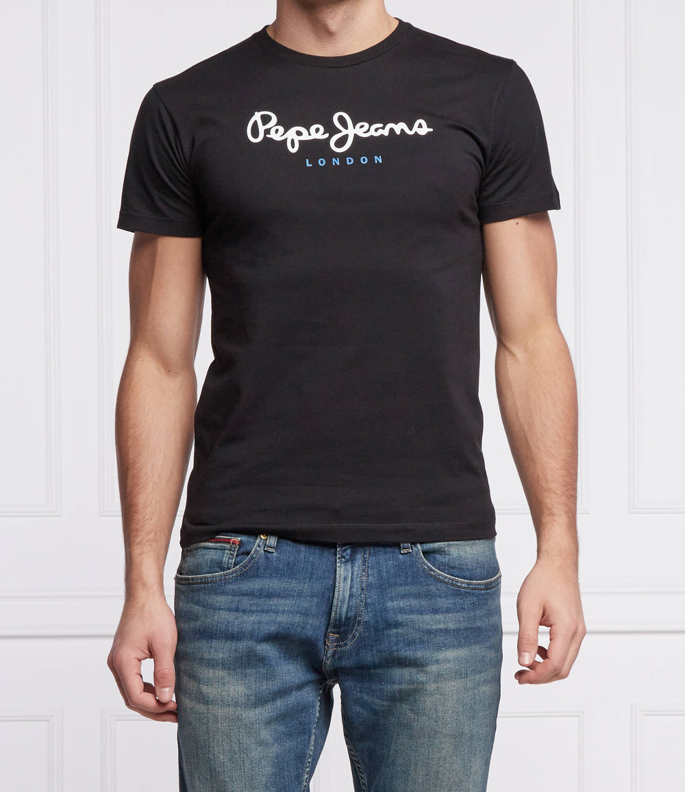 футболка eggo Pepe Jeans London - черный(PM508208)