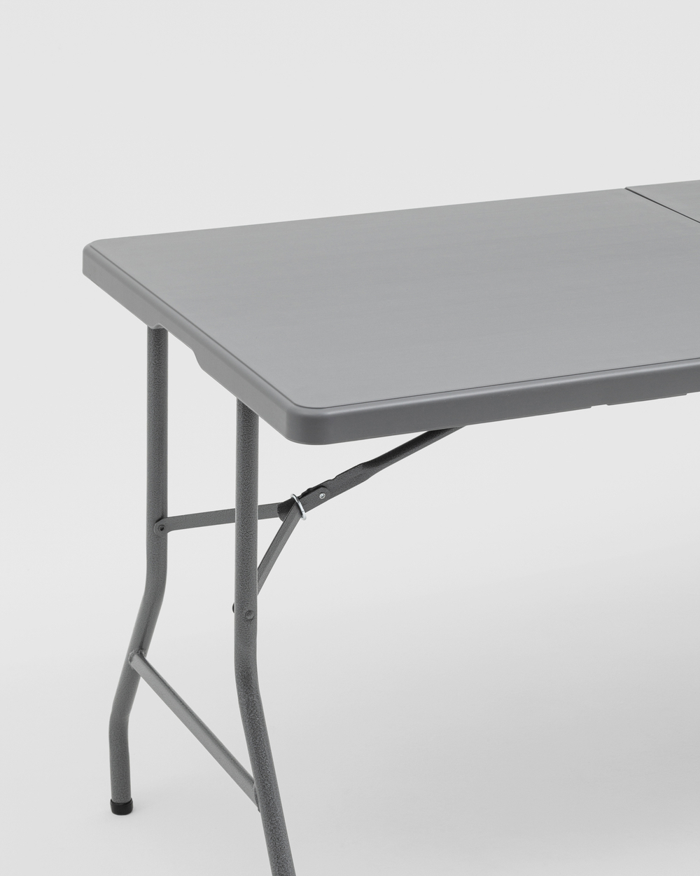 Стол-чемодан складной 152*74*74 серый