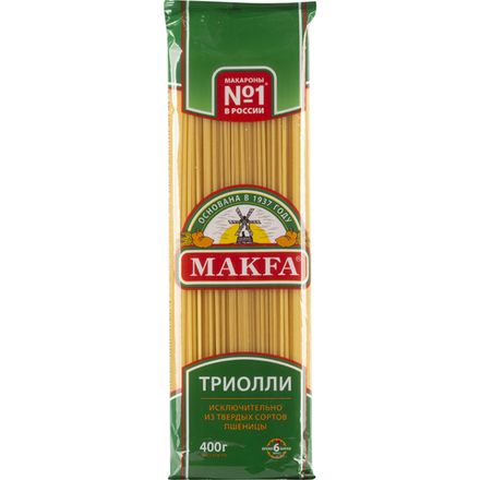 Спагетти Макfa Триолли 400 гр