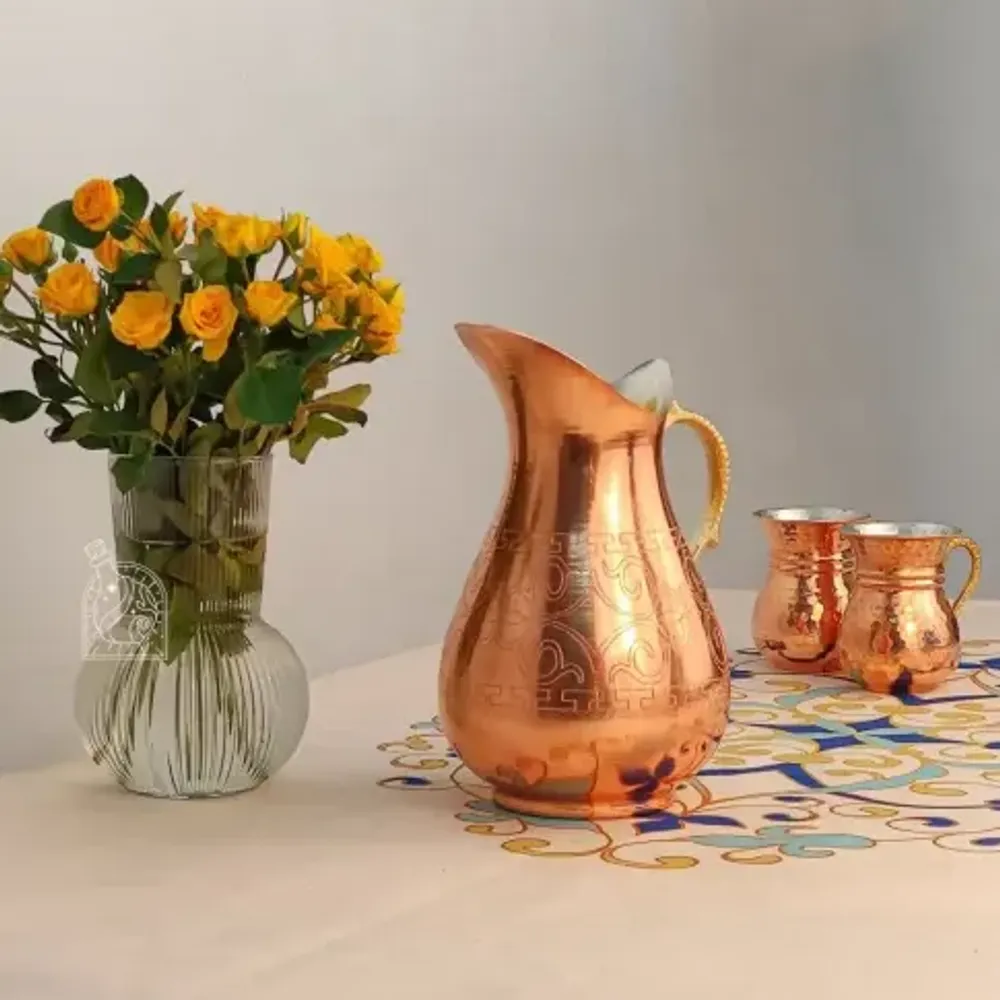 Медный кувшин ручной работы в персидском стиле Exirmes 30220279 Иран