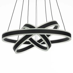 Citilux Дуэт CL719651 LED Люстра подвесная с пультом Чёрная