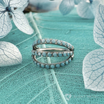 Кликер Triple Turquoise CZ 1.2мм