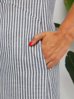 Платье летнее длинное пляжное с рукавом