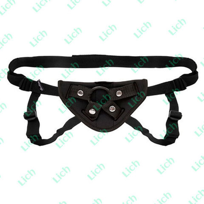 Черные неопреновые трусики для страпона