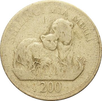 200 шиллингов 1998 Танзания