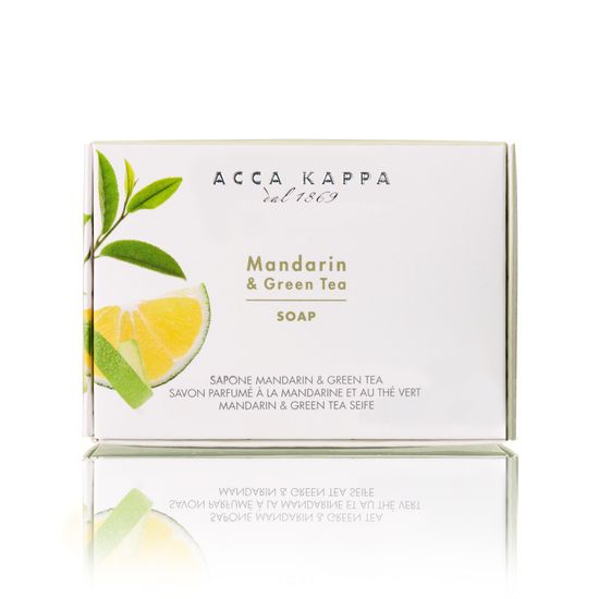 Мыло туалетное твердое Acca Kappa Mandarin & Green Tea 150 гр