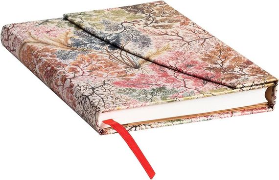 Bloknot \ Блокнот \ Notebook Paperblanks  William Kilburn/ Anemone I Midi I Lined