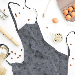 Ткань постельно-плательная Prival Пестроткань Мильфлёр светло-серый, 142г/м2,1.5х2м