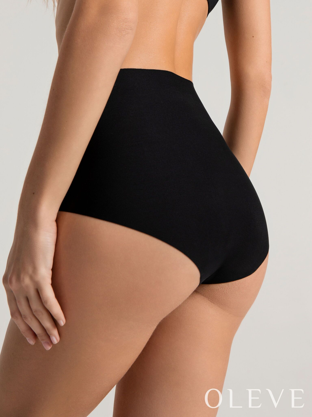 Бесшовные трусы слипы Plus size