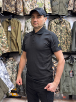 Футболка Черный с патчем