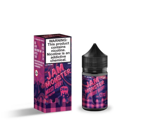 Купить Жидкость JAM MONSTER SALT - Mixed Berry 30 мл