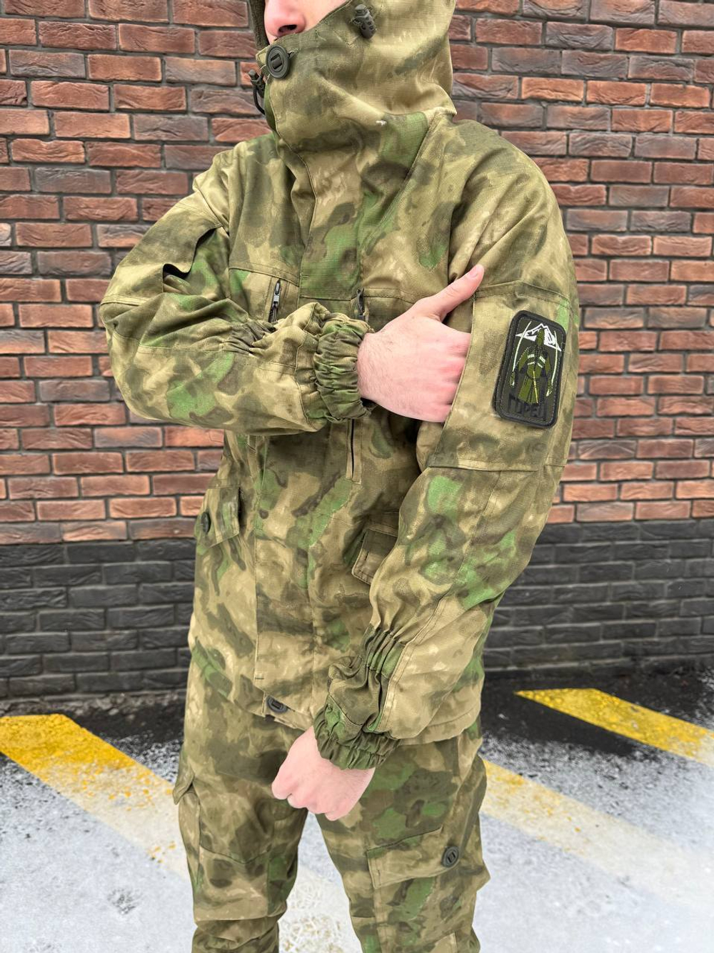 Костюм горка 6 флис / осень-зима / мох