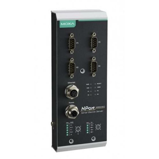Сервер NPort 5450AI-M12 4-port 3 in 1 Device Server w/ M12 Connector (Ethernet, power input), t:-25